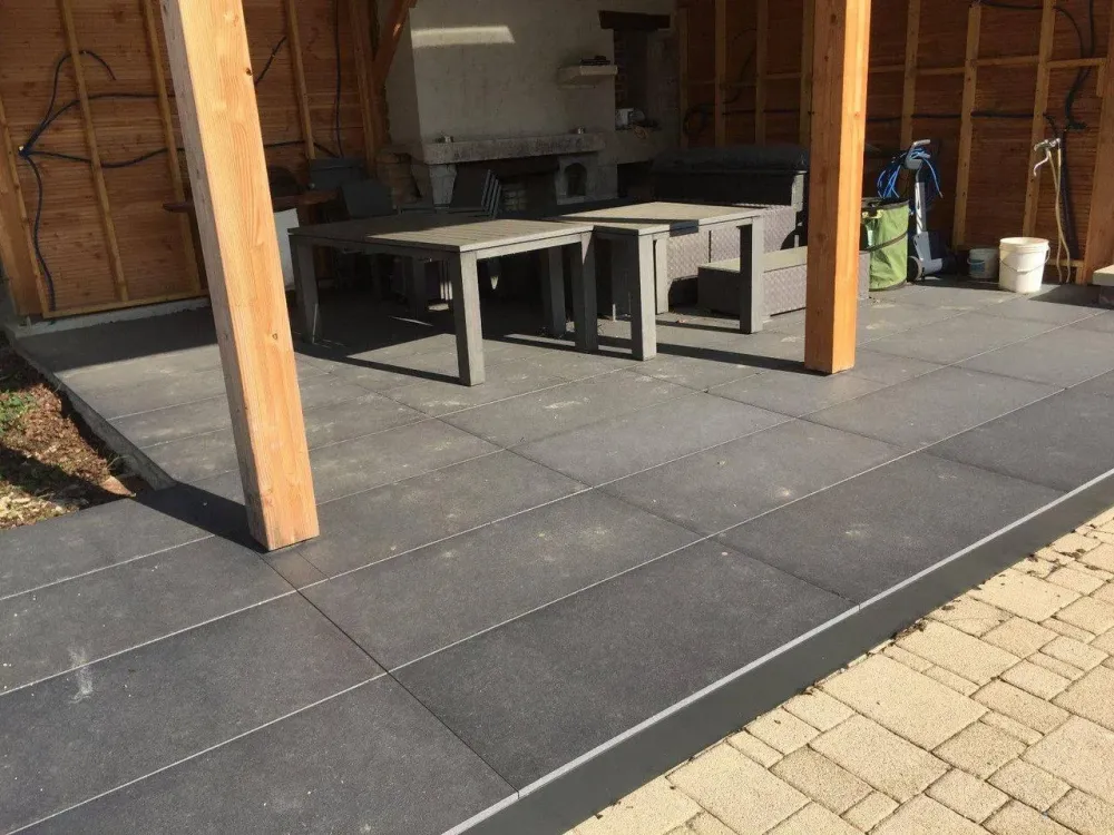 Création d'une terrasse